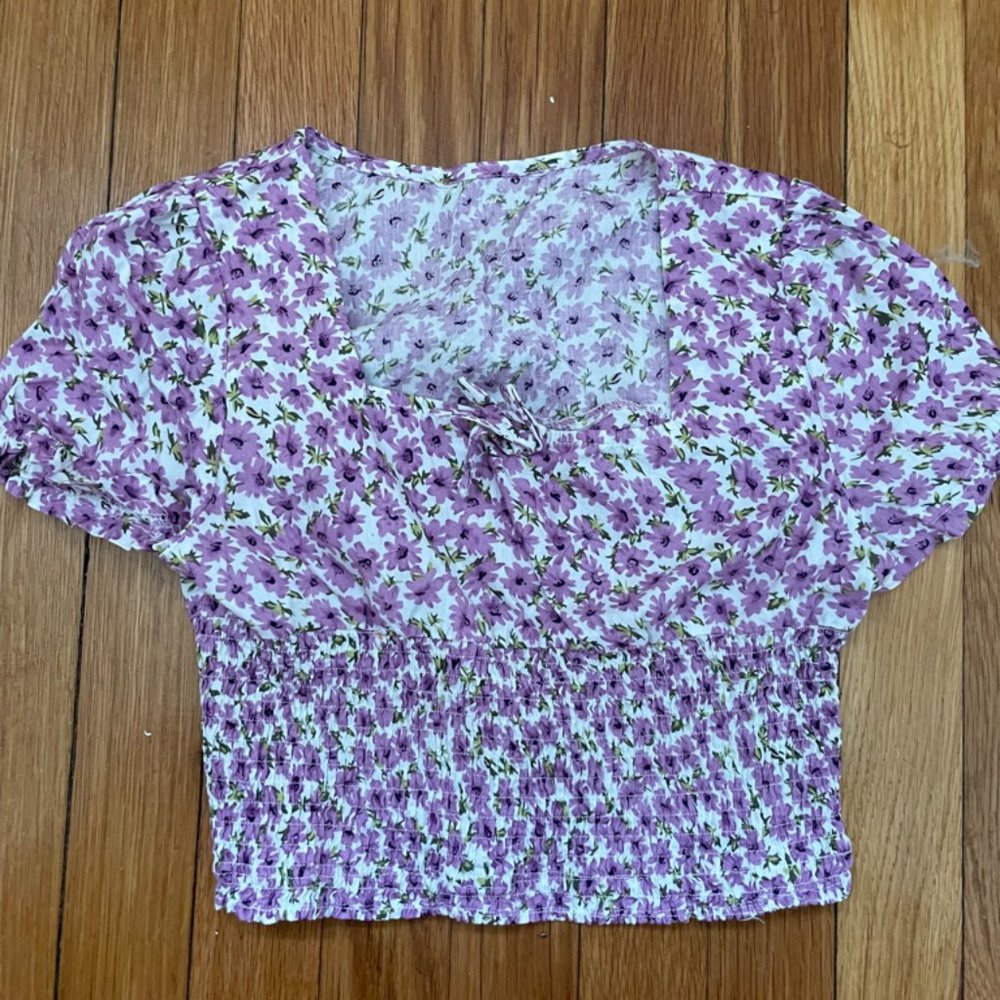 Cute Floral Top
